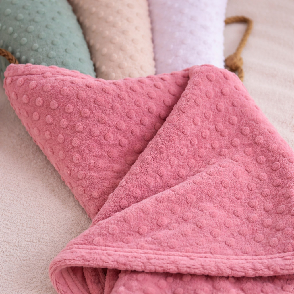 MANTINHA PARA BEBÊ LISA BOLINHA 1,10 X 0,80 CM em Oferta na Shopee