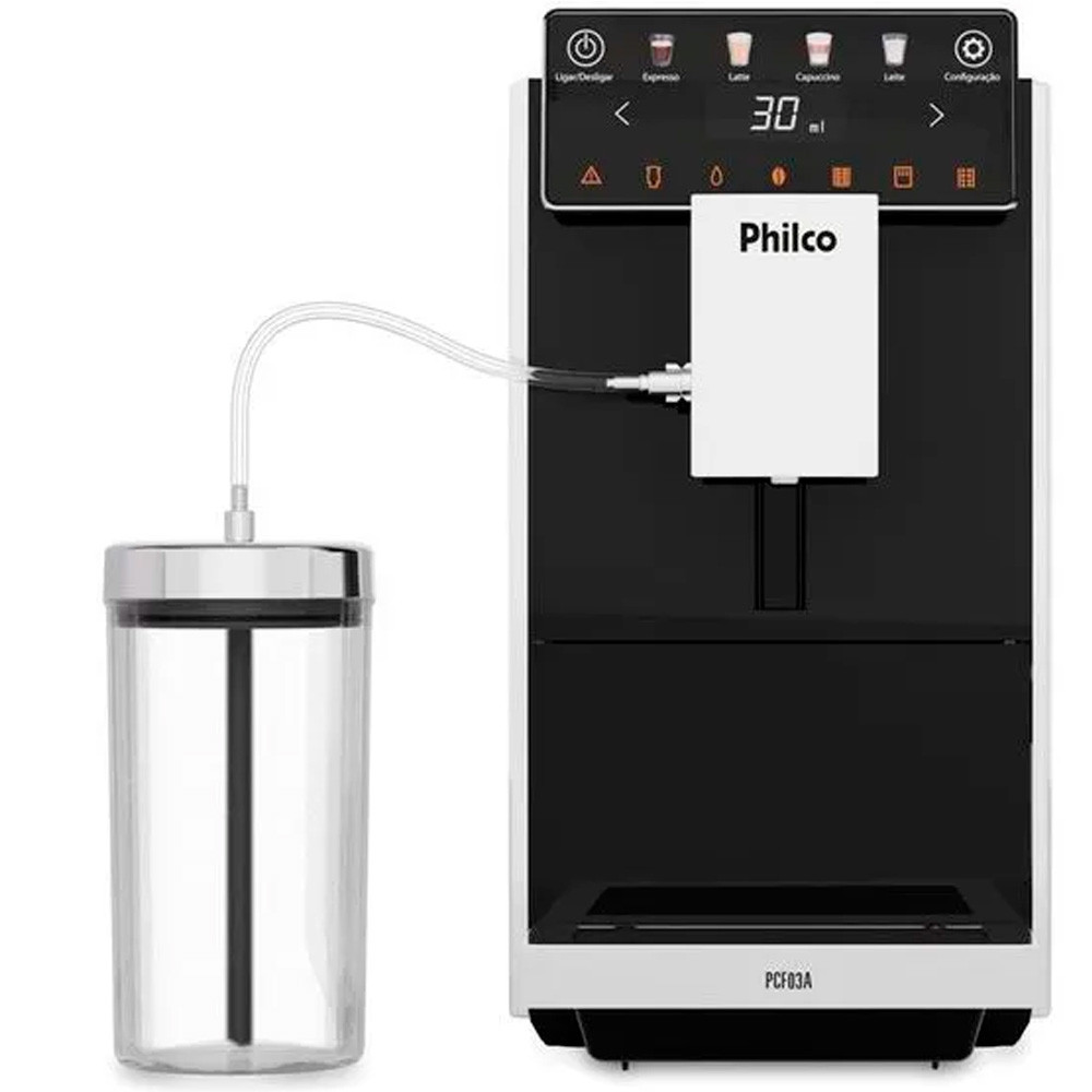 Cafeteira Expresso Philco PCF03A com Moedor 250g Integrado Reservatório de 1,2 Litros em Oferta na Shopee