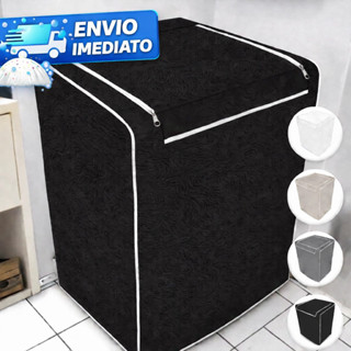 Capa para Máquina de Lavar Impermeável com Zíper Universal – Electrolux Brastemp Consul Colormaq em Oferta na Shopee