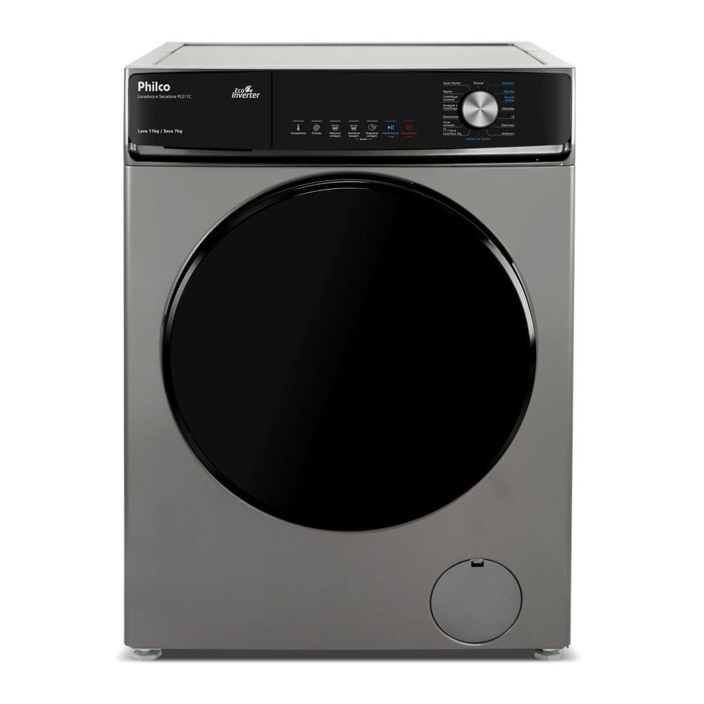 Lava e Seca 11Kg Philco Inverter 16 Programas PLS11C em Oferta na Shopee
