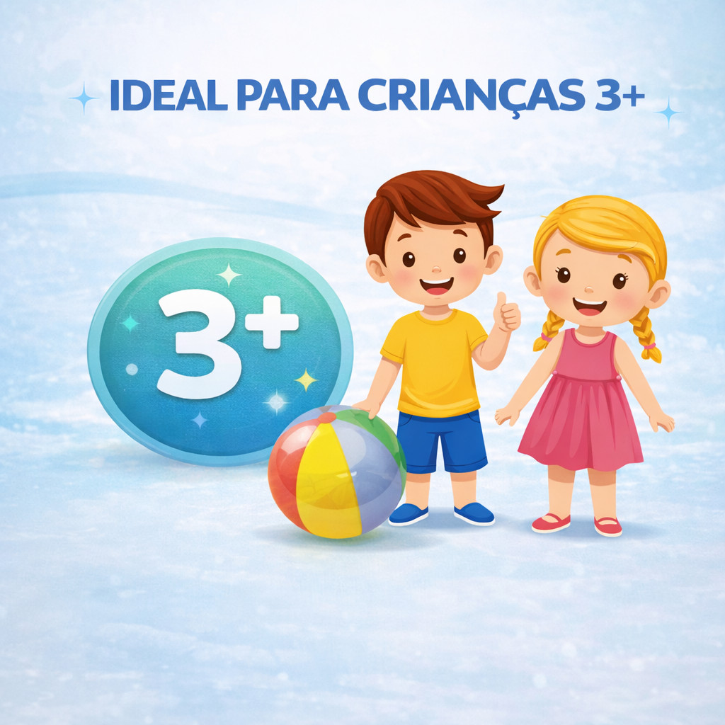 Colete Flutuador Infantil com Braçadeira de Segurança | Boia Salva-Vidas para Piscina Praia Natação
