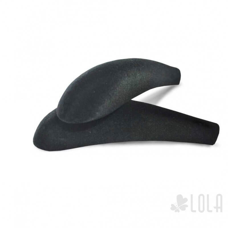 Ombreira para Cabide de Veludo Kit com 10 peças Preta em Oferta na Shopee