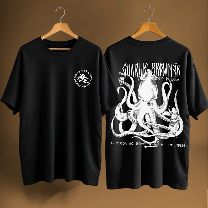 Camiseta Zoio de Lula Tamanho Grande- Charlie Brown Jr Skatista Qualidade Premium Envio Imediato em Oferta na Shopee