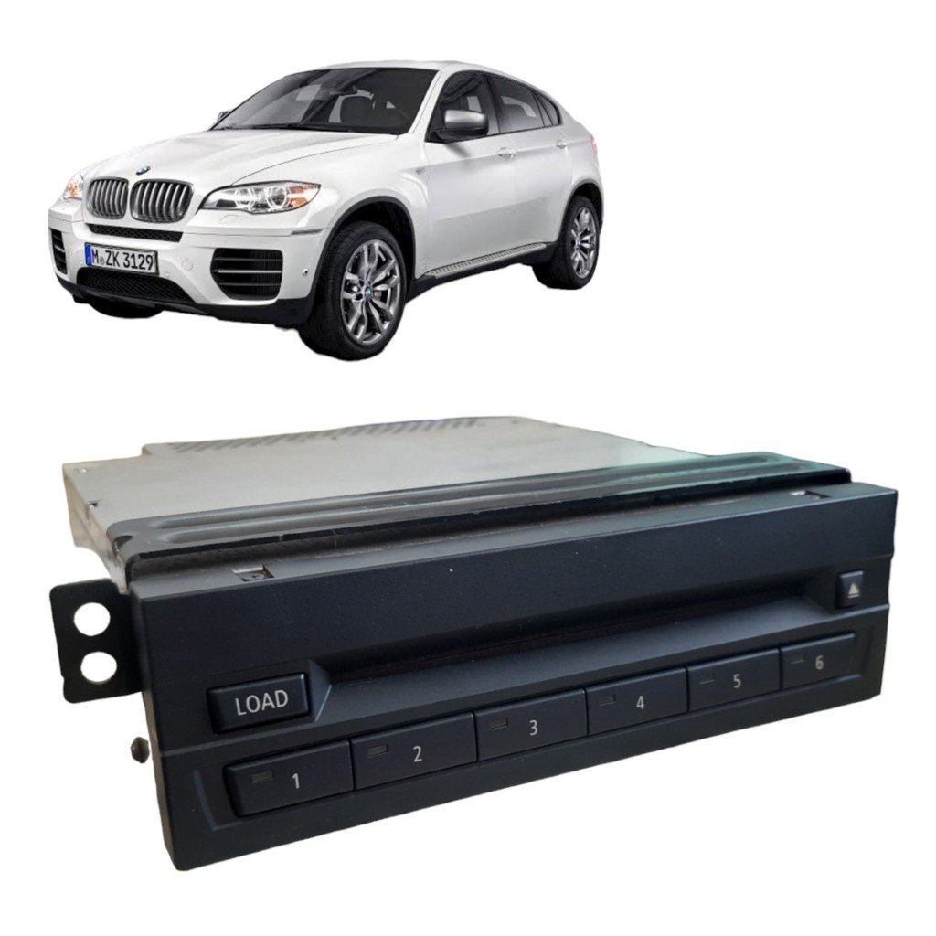 Aparelho Radio Som Dvd Cd Player Bmw X6 4.4 V8 2008 A 2013