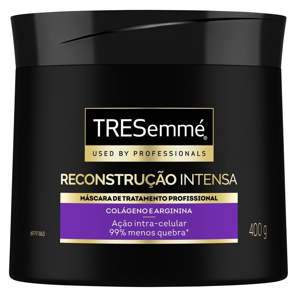 Máscara de Tratamento TRESemmé Reconstrução e Força 400g em Oferta na Shopee