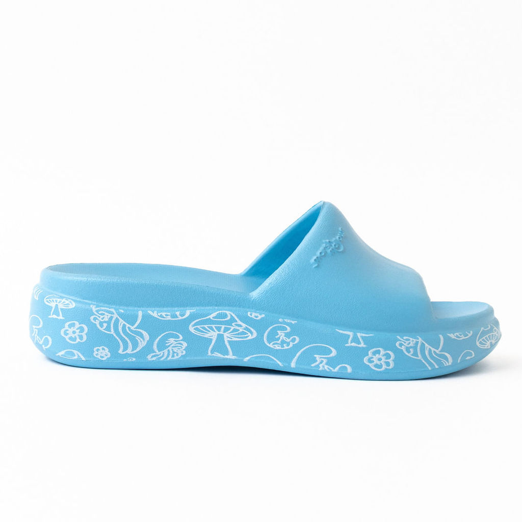 Tamanco Marshmallow Smurfs Azul em Oferta na Shopee