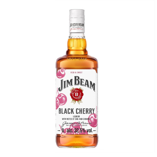 WHISKY BOURBON JIM BEAM CHERRY 1L