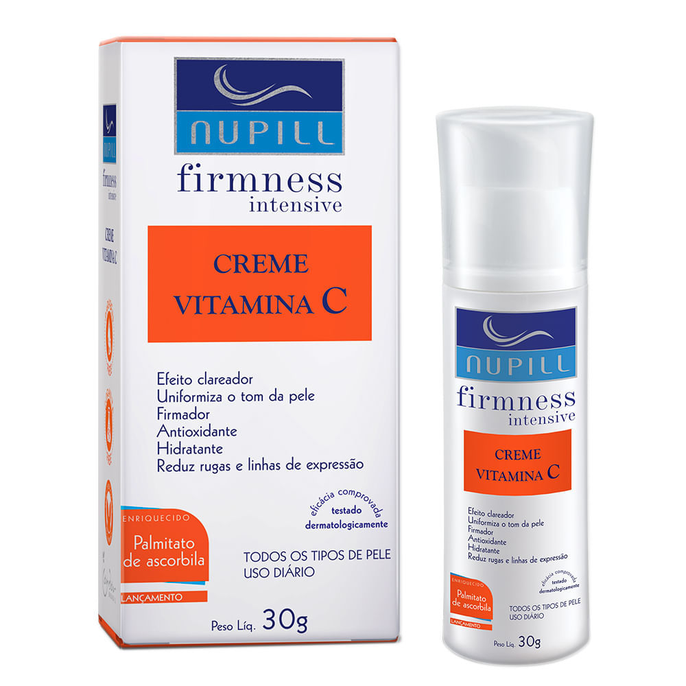 Creme Vitamina C Nupill Firmness Intensive 30g em Oferta na Shopee