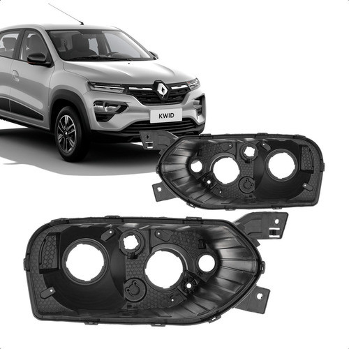 Par Carcaça Farol Kwid 2022 2023 2024 2025 Inferior Ambos La