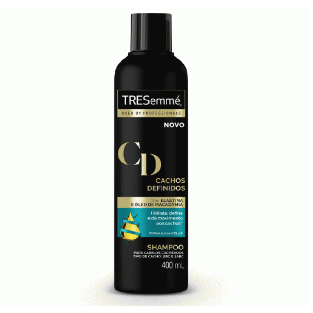 Shampoo TRESemmé Cachos Definidos 400ml em Oferta na Shopee