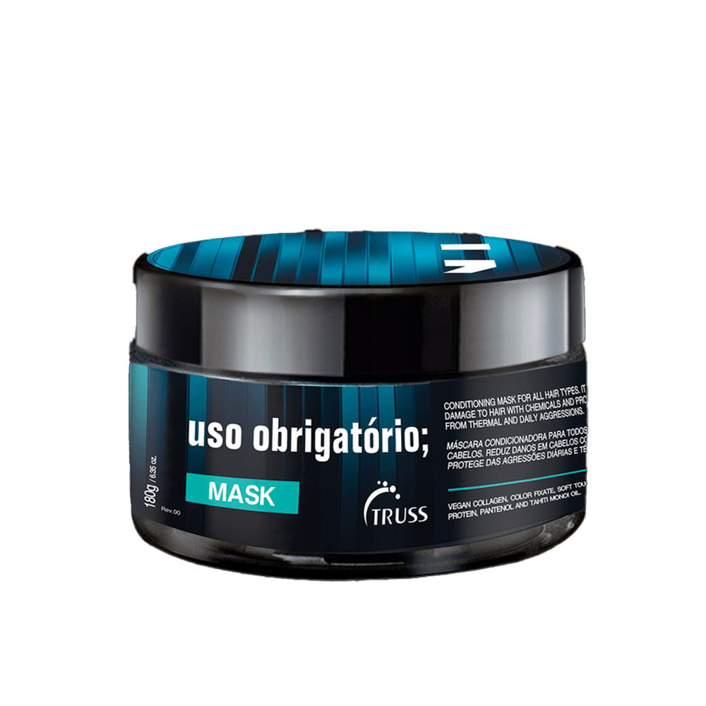 Máscara Tratamento Truss Uso Obrigatório 180g em Oferta na Shopee