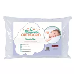Travesseiro Infantil Meu Primeiro Orthocrin Fibra - 40x60x10