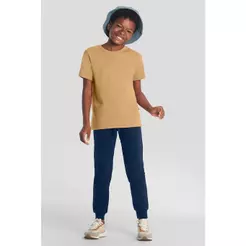 Calça jogger infantil menino em moletinho Brandili