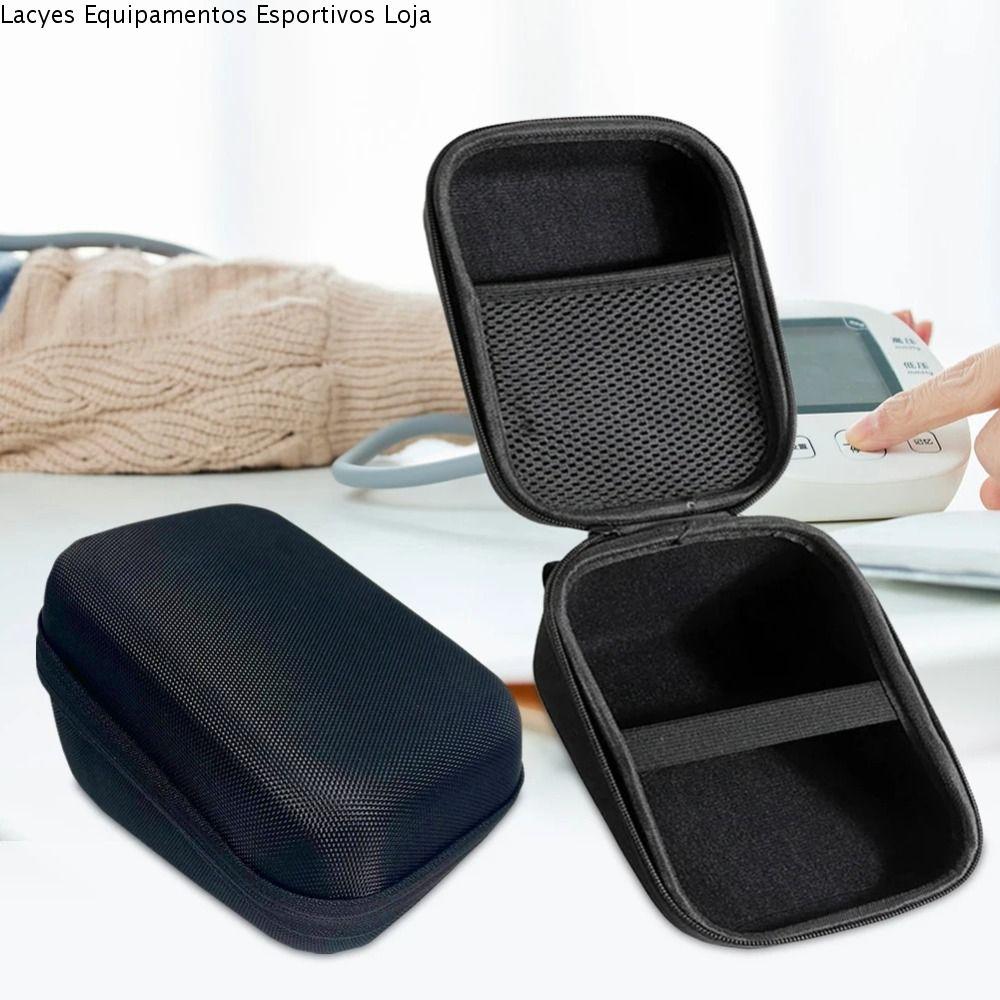 LACYES Estojo De Armazenamento Para Monitor De Pressão Arterial , Bolsa Protetora Portátil À Prova De Choque Esfigmomanô