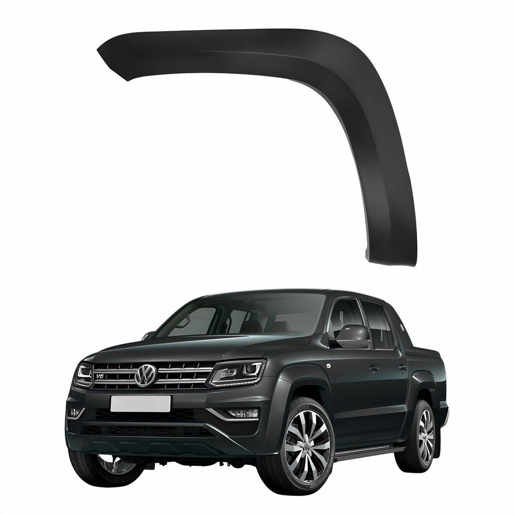 Moldura Paralama Dianteira Vw Amarok 2010 Até 2022 Lado Esquerdo Motorista
