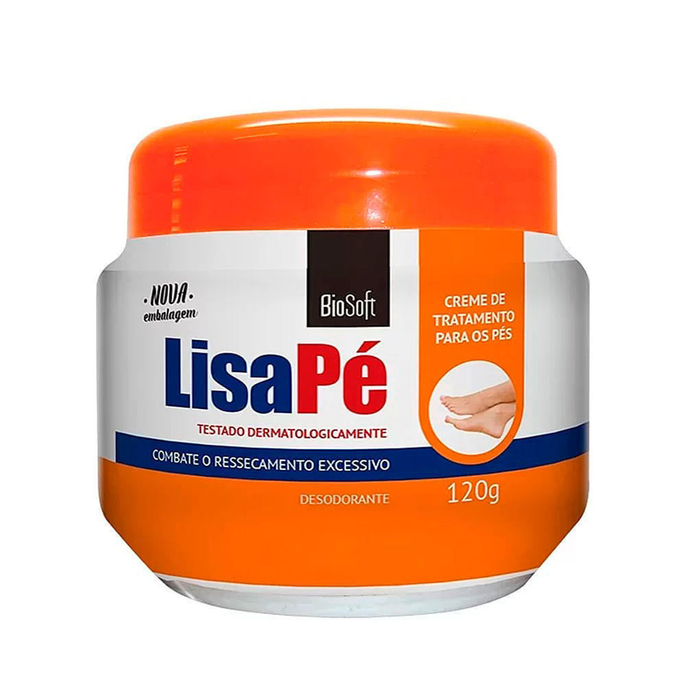 Creme para os Pés Lisa Pé 120g em Oferta na Shopee