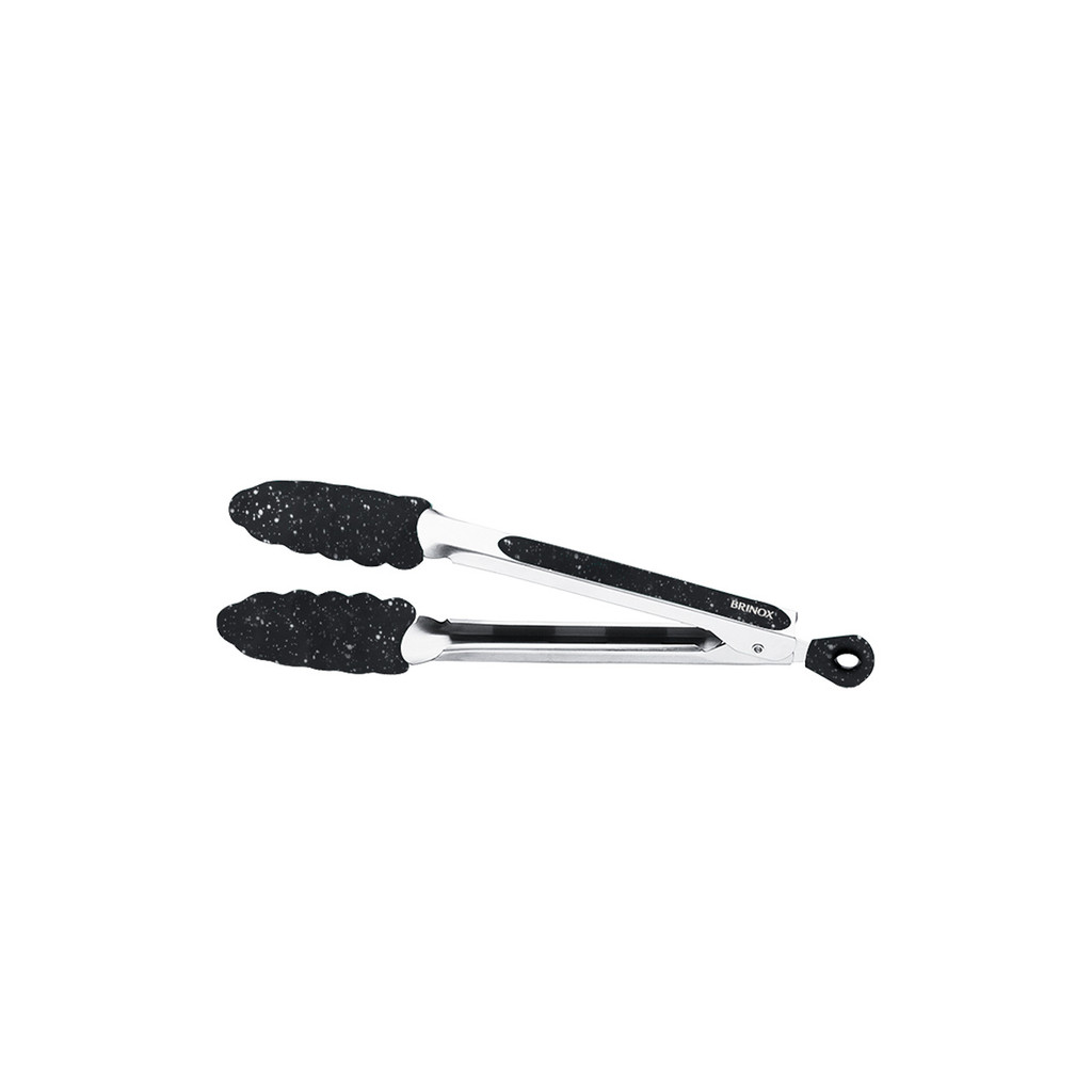 Pegador Universal Inox com Silicone Brinox 34cm Flex Preto