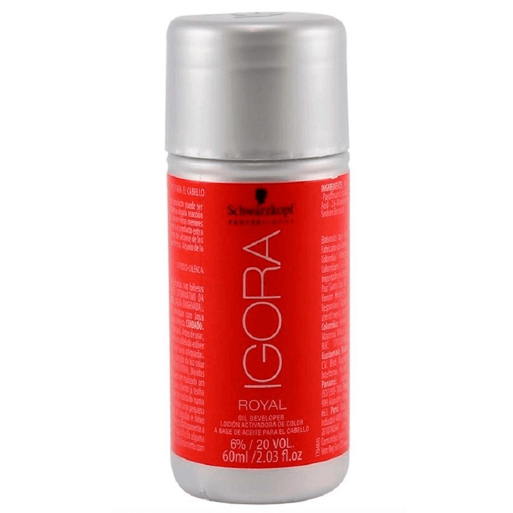 Agua Oxigenada Igora 20 Volumes 60ml em Oferta na Shopee