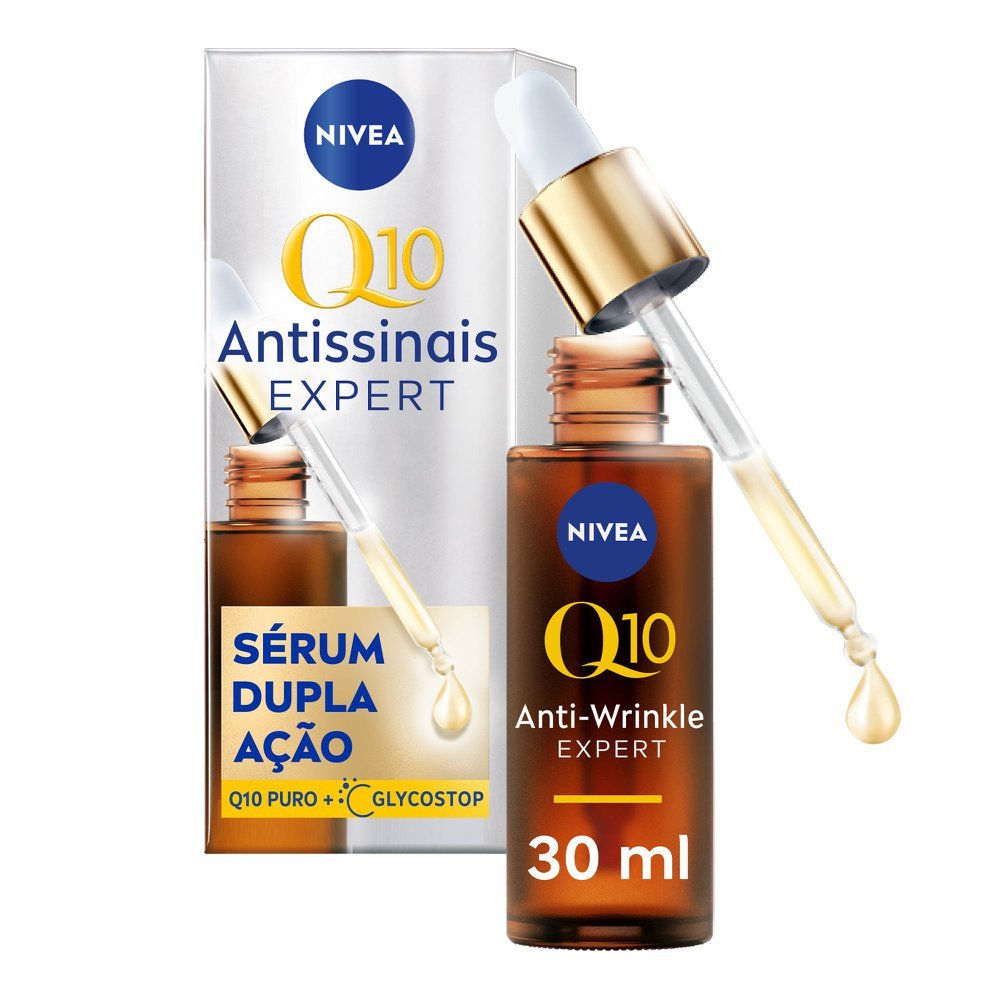 Sérum Antissinais Nivea Q10 Expert Dupla Ação 30ml em Oferta na Shopee