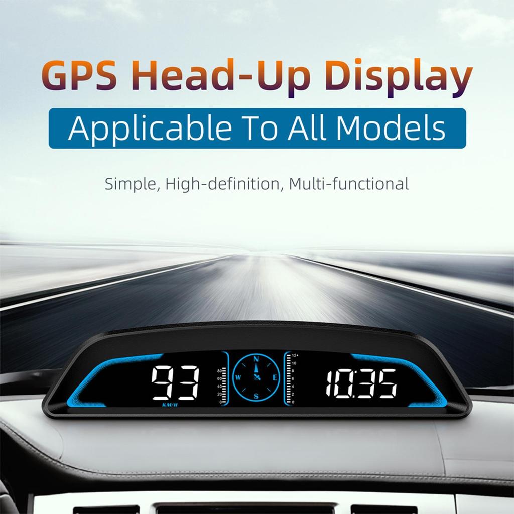HUD Head Up Display Car Universal GPS Velocímetro Medidores Digitais Tela De Alta Definição cupionbr