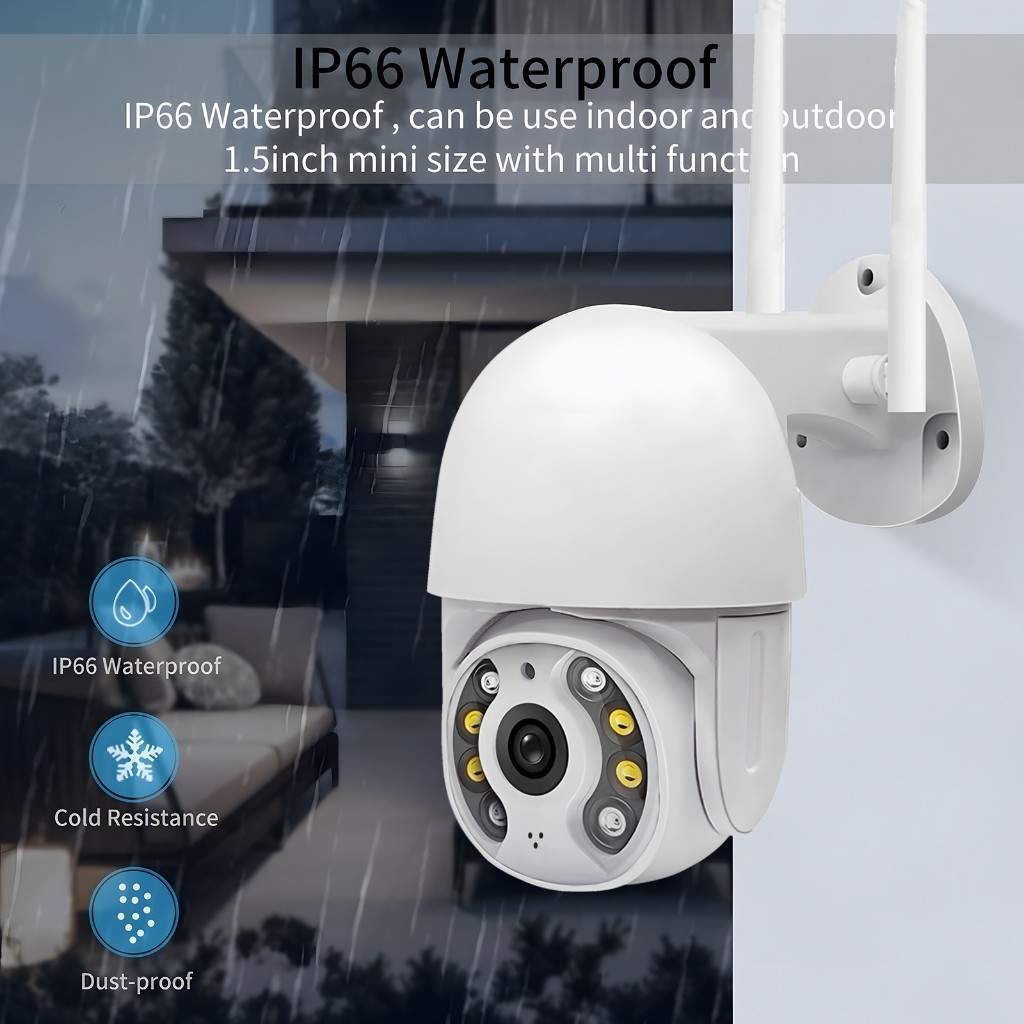 Câmera camera Externa Ip Prova D'água Infravermelho Externa Wifi Hd sistema icsee