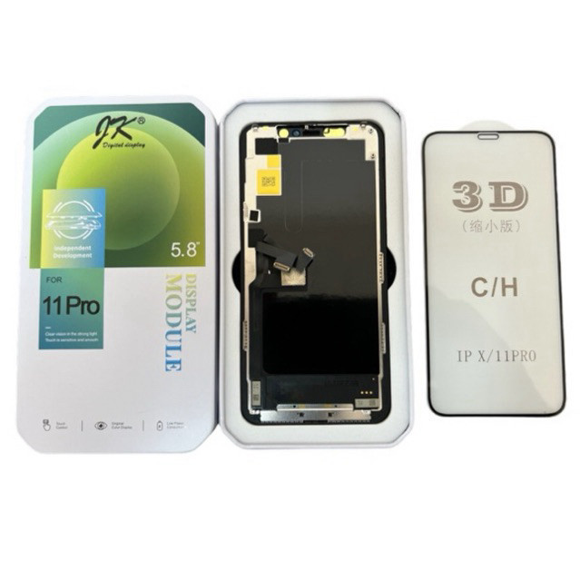 Tela Frontal Display Completo Para Iphone 11 Pro Original Jk Oled + Pel 3d Envio Rápido em Oferta na Shopee