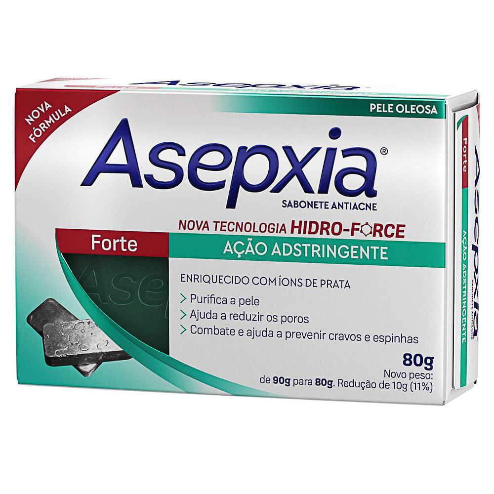 Sabonete Asepxia Fórmula Forte 80g em Oferta na Shopee