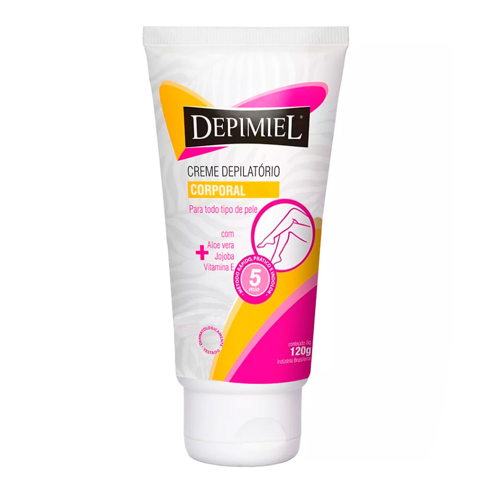 Creme Depilatório Corporal Depimiel 120g em Oferta na Shopee