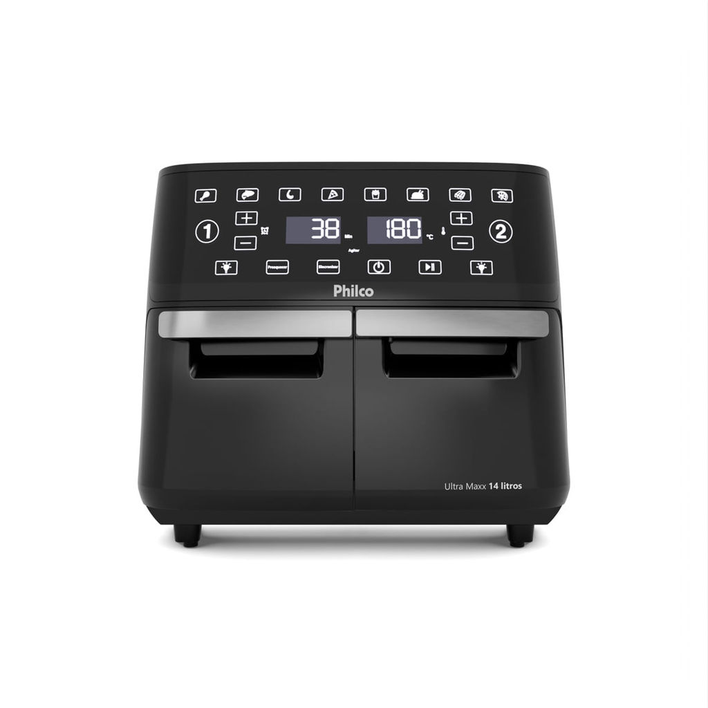 Air Fryer Philco 14L 4 em 1 Painel Digital PAF14A
