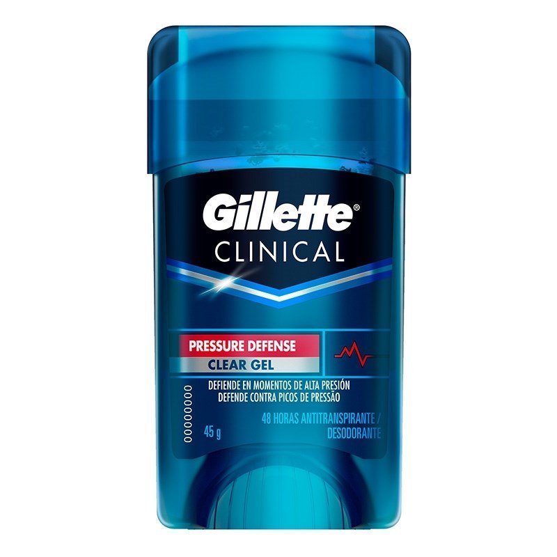 Desodorante Gillette Stick Clinical Pressure Defense 45g em Oferta na Shopee