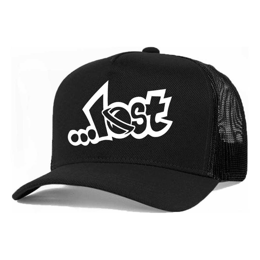 Boné Trucker Liso Redinha ...lost Aba Curva