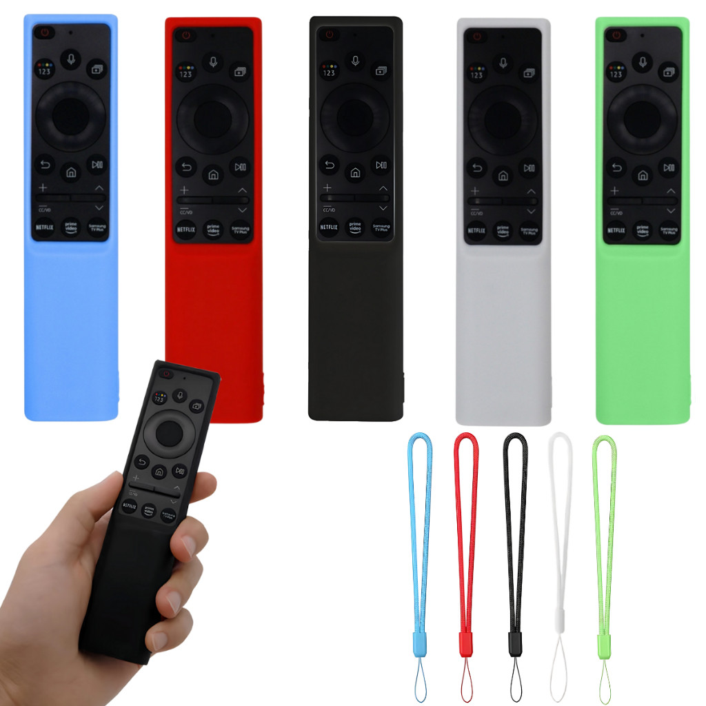 Capa Proteção Controle Remoto Smart Tv Samsung 4k 8k 16cm Solar Silicone Antiqueda BN59
