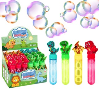 Caixa com 24 Tubos Fazer Bolha De Sabão Dinossauro Revenda em Oferta na Shopee