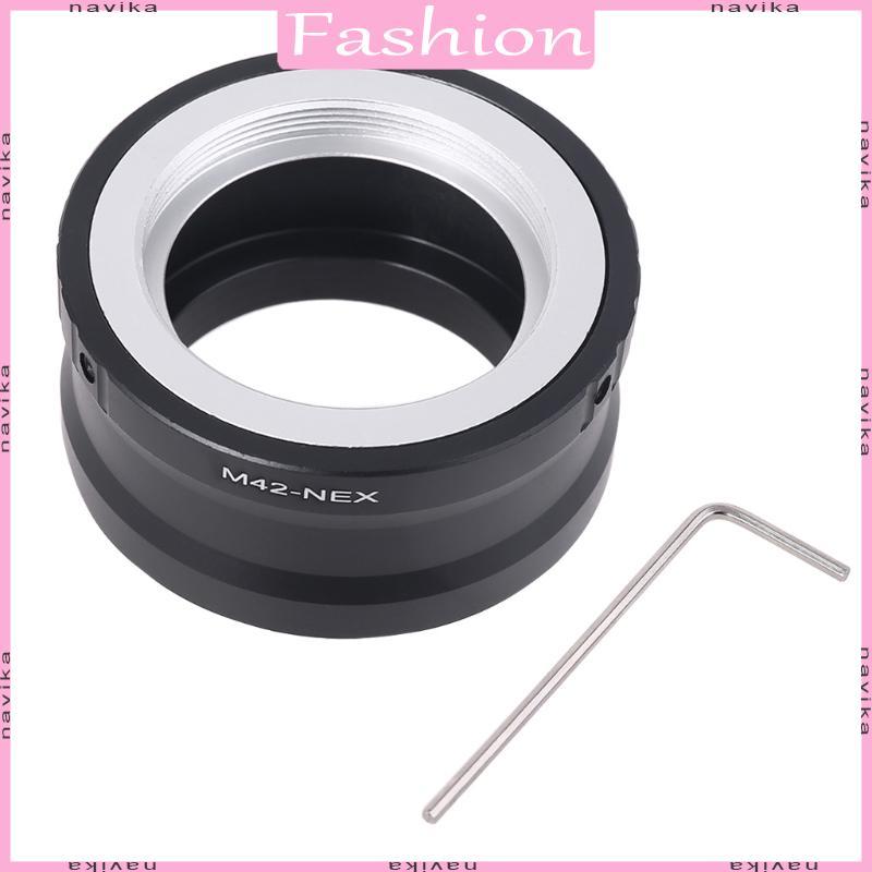 Adaptador Conversor Lente Câmera Parafuso M42 Para Montagem NEX-5-3 VG1