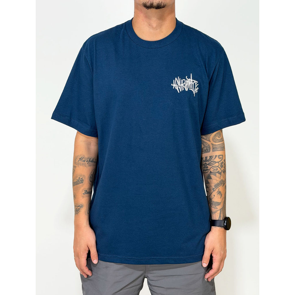 Camiseta Chronic Tag Change Up Logo - Marinho