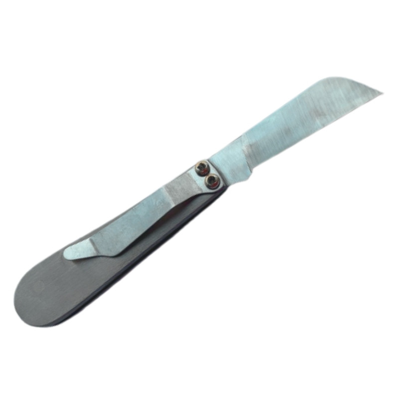 CANIVETE ZEBU DOBRAVEL 314 EM AÇO C/ PRESILHA 13,5cm