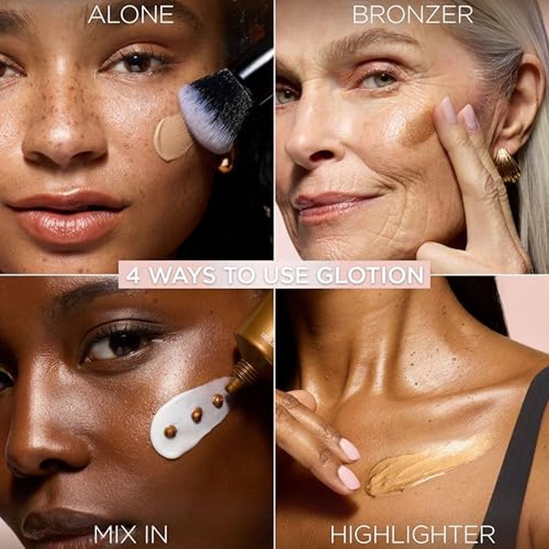 True Match Lumi Glotion Make-up L'Oreal Paris Natural Glow Enhancer Iluminador Marcador Para Um Brilho Beijado Ao Sol Go