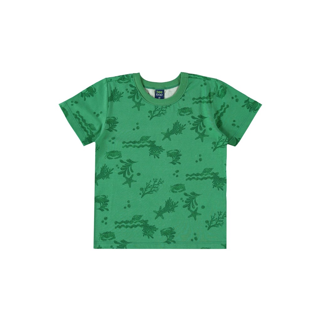 Camiseta Infantil Estampada para Menino Bee Loop