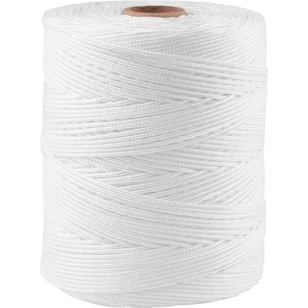 Corda Multifilamento 2mm Trançada Vonder 408 Metros Branco