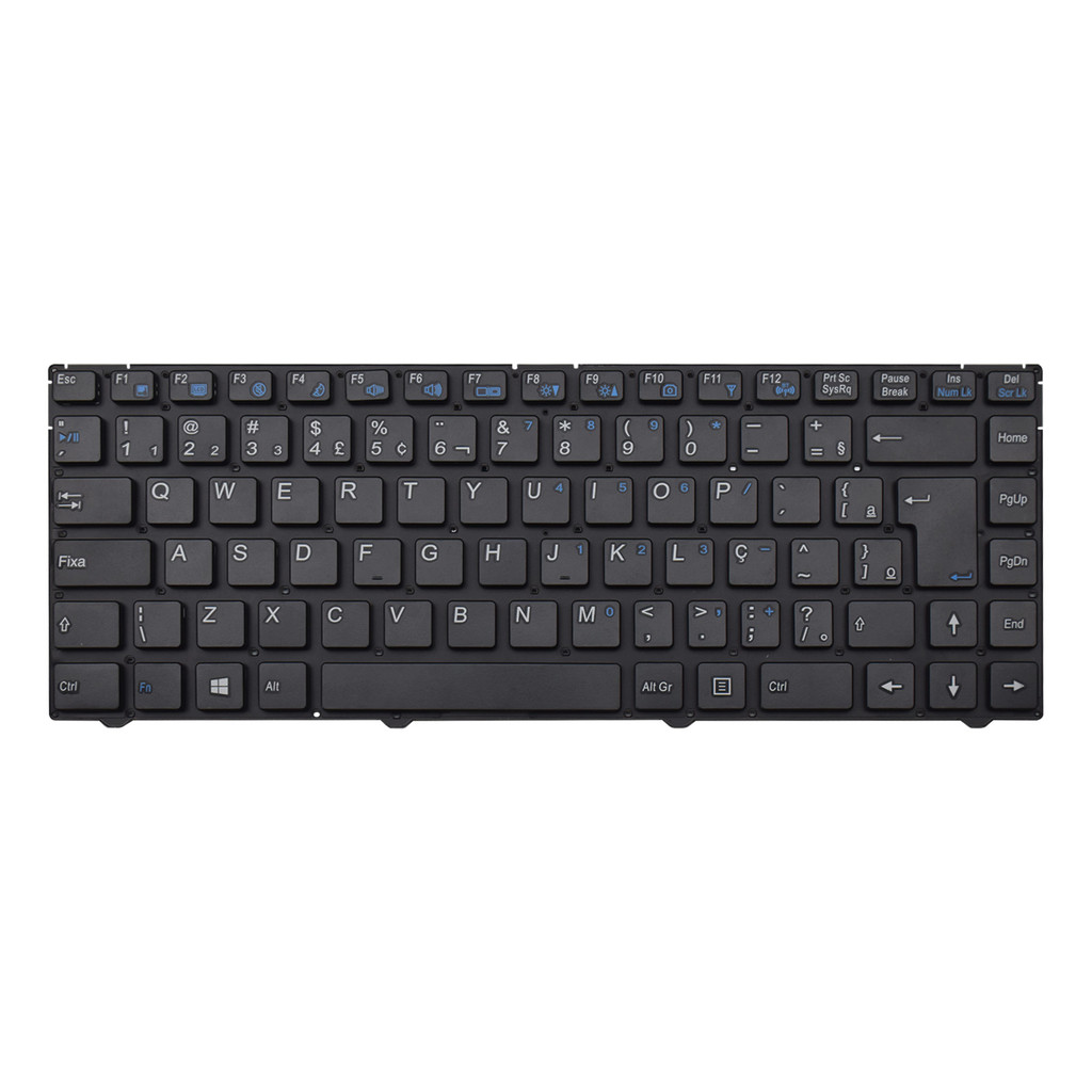 Teclado para Notebook Itautec Infoway A7520-W7535 W7545 em Oferta na Shopee