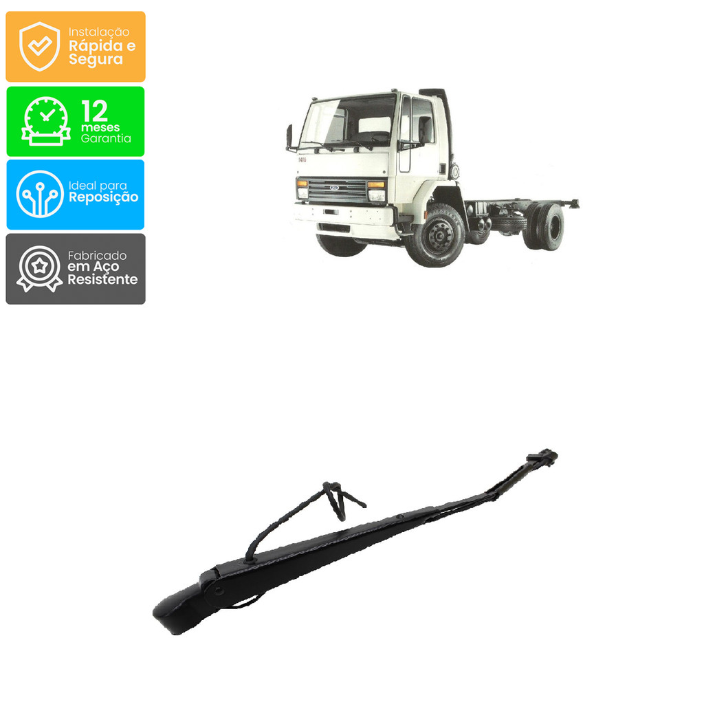Haste Braço Limpador Para-brisa: Ford Cargo 1992 a 2011 - Granero