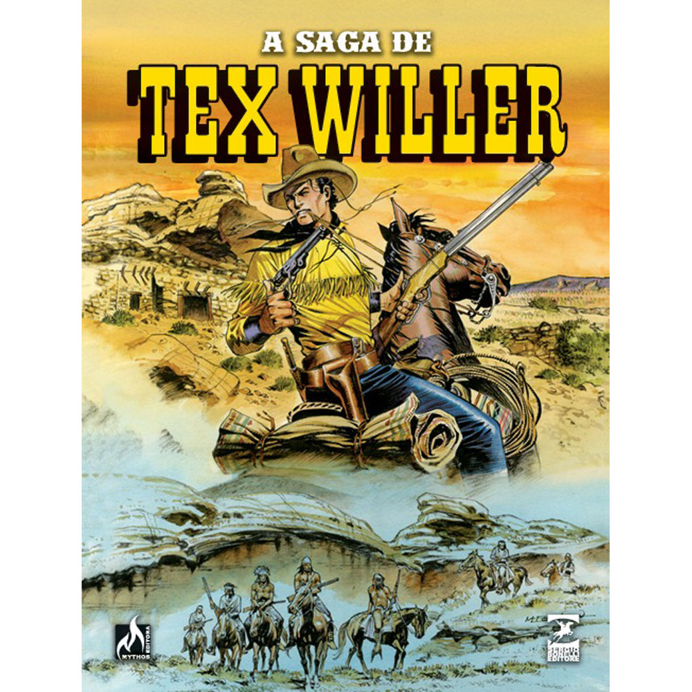 Comics - A saga de Tex Willer - Volume 1 - Mythos Editora ISBN 9786559517985