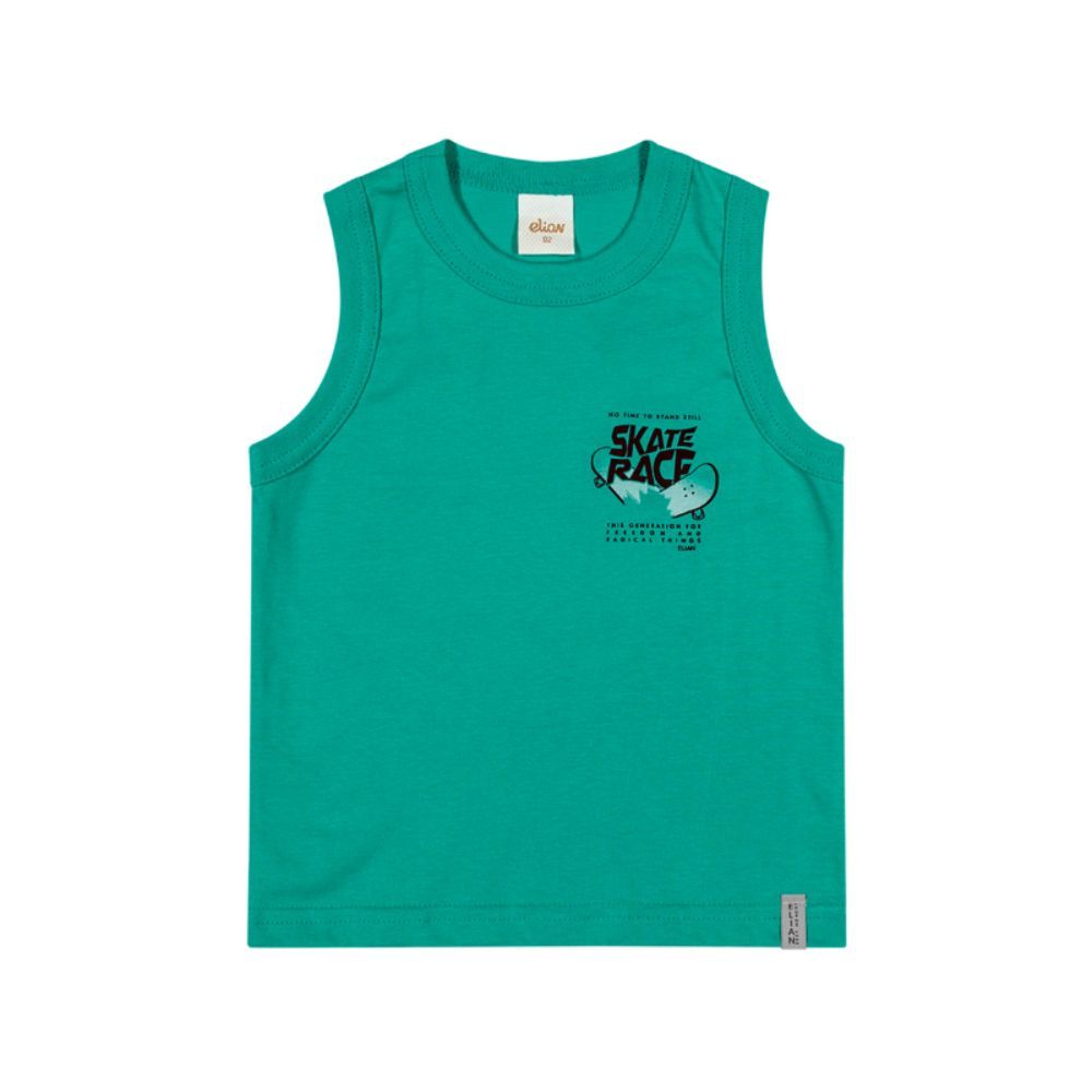 Camiseta regata infantil menino Elian Ref 221471
