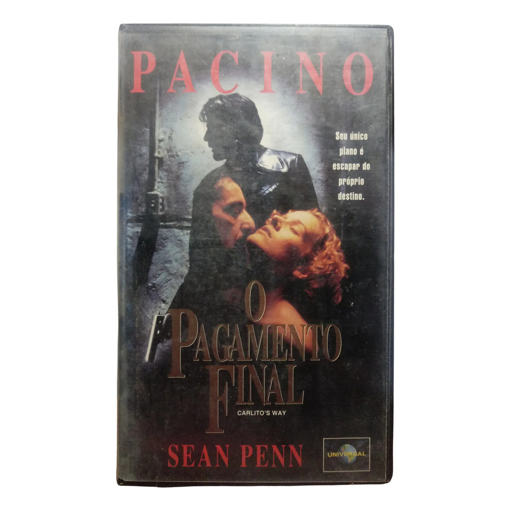 Vhs O Pagamento Final - Al Pacino - Sean Penn