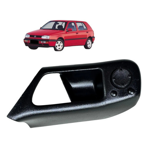 Moldura Macaneta Botao Retrovisor Vw Golf Mk3 1996 Original