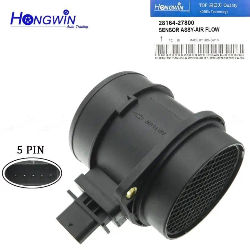 Sensor Medidor De Fluxo De Ar Maciço 28164-27800 Maf Para Hyundai Grandeur H-1 i30 Santa Fe Sonata Tucson KIA 0281002721