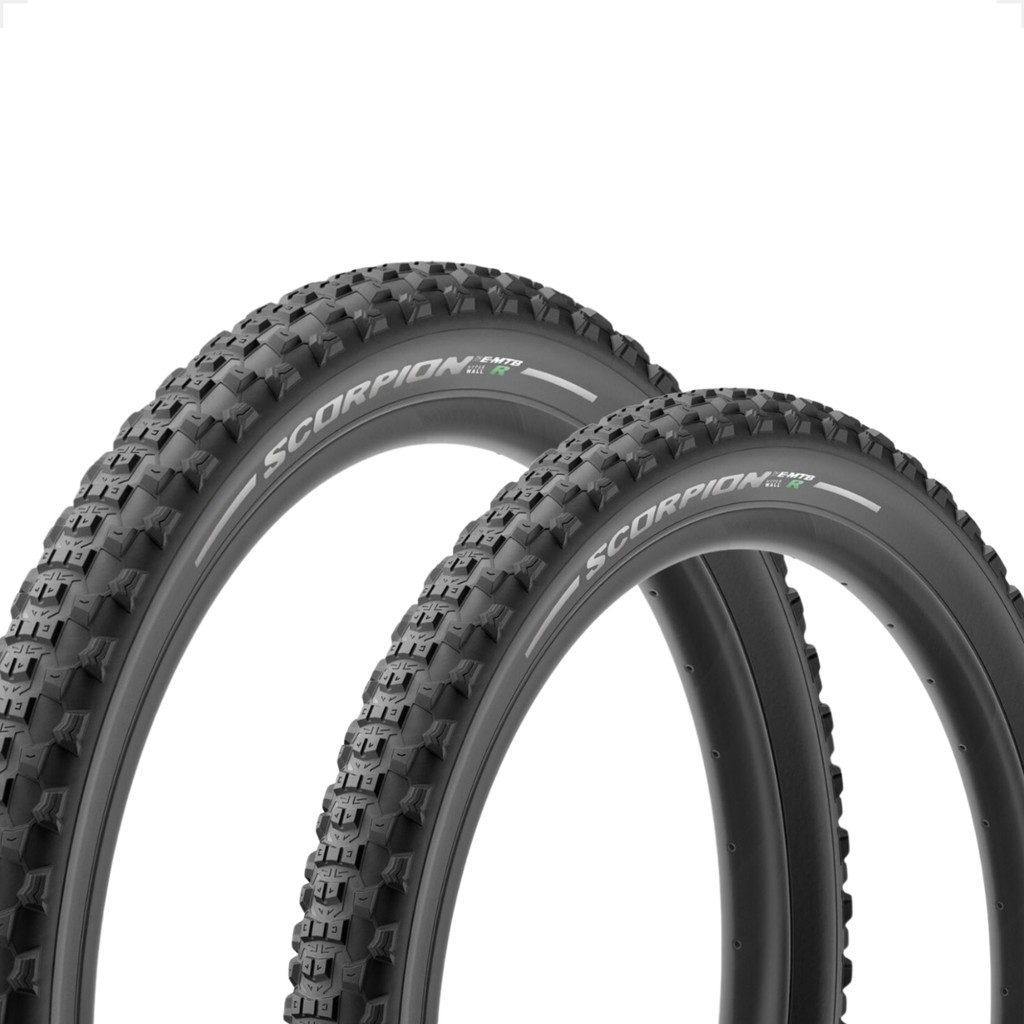 Par Pneu Pirelli Scorpion aro 29 e 27,5 x 2.60 E-MTB Bicicleta Bike Tubeless Kevlar Mullet dh
