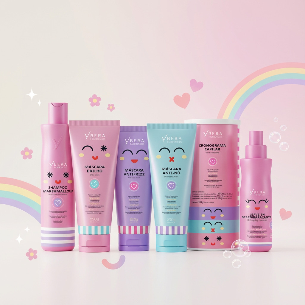 Kit Cronograma Capilar Kids Menina Completo - Fashion Gold · foto 2