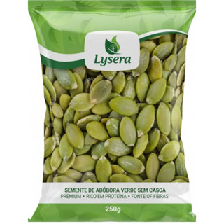 Lysera Semente de Abóbora Crua Sem Casca Sem Sal 100% Natural 1kg Rica em Proteínas em Oferta na Shopee