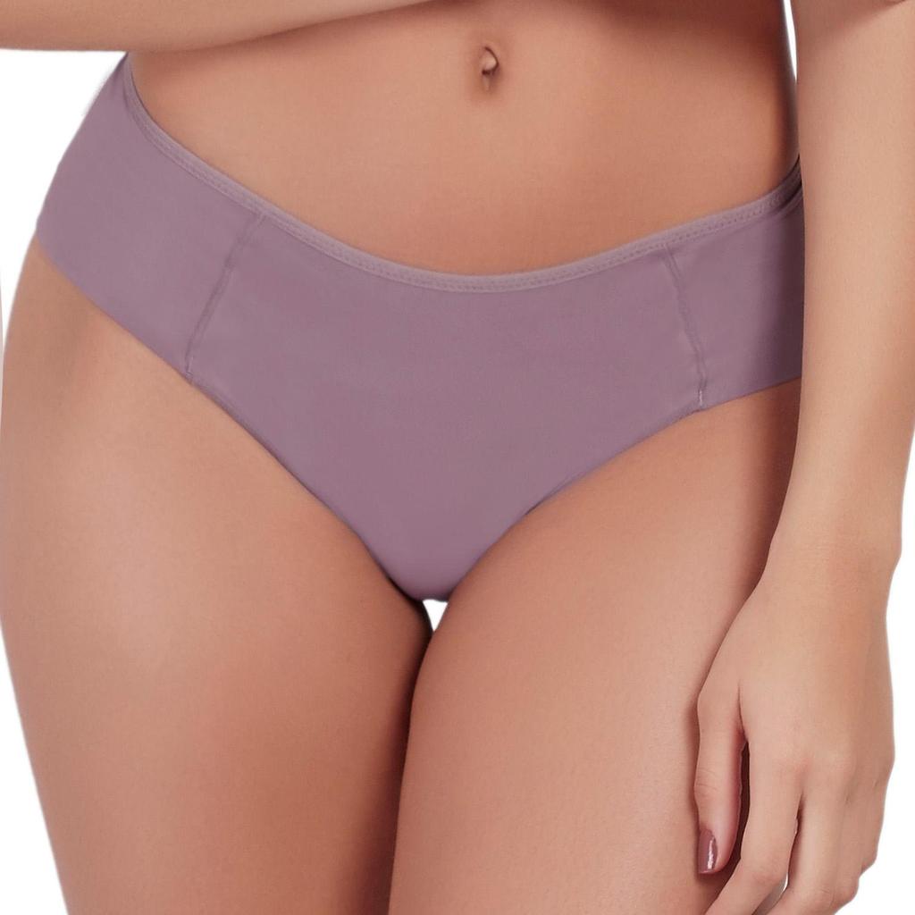Imagem Calcinha Alta Lateral Dupla Básico Liso Camurca